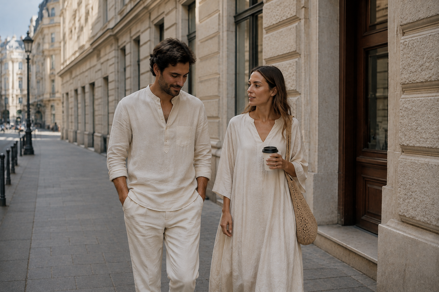 Sustainable Summer Style in Vienna: Cotton, Linen & Muslin