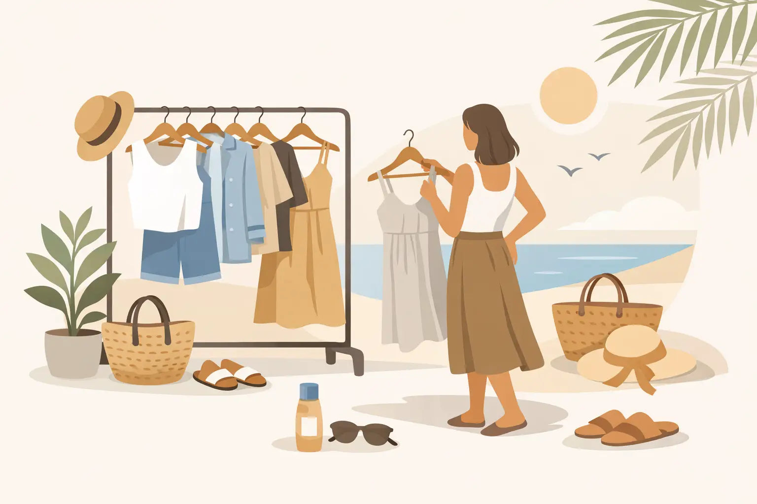 Capsule Wardrobe Damen Sommer Guide