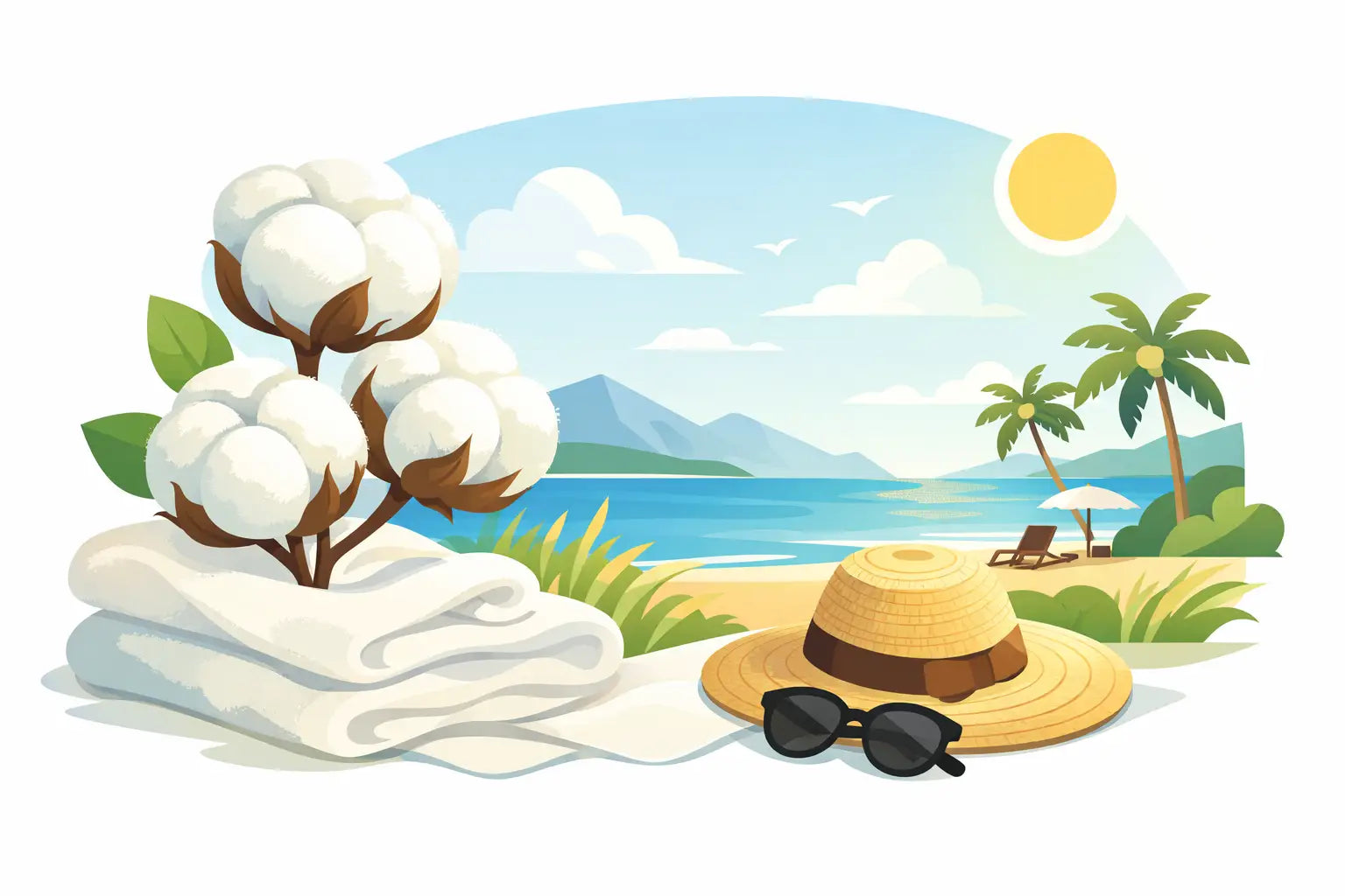 Warum Baumwolle im Sommer die bessere Wahl ist