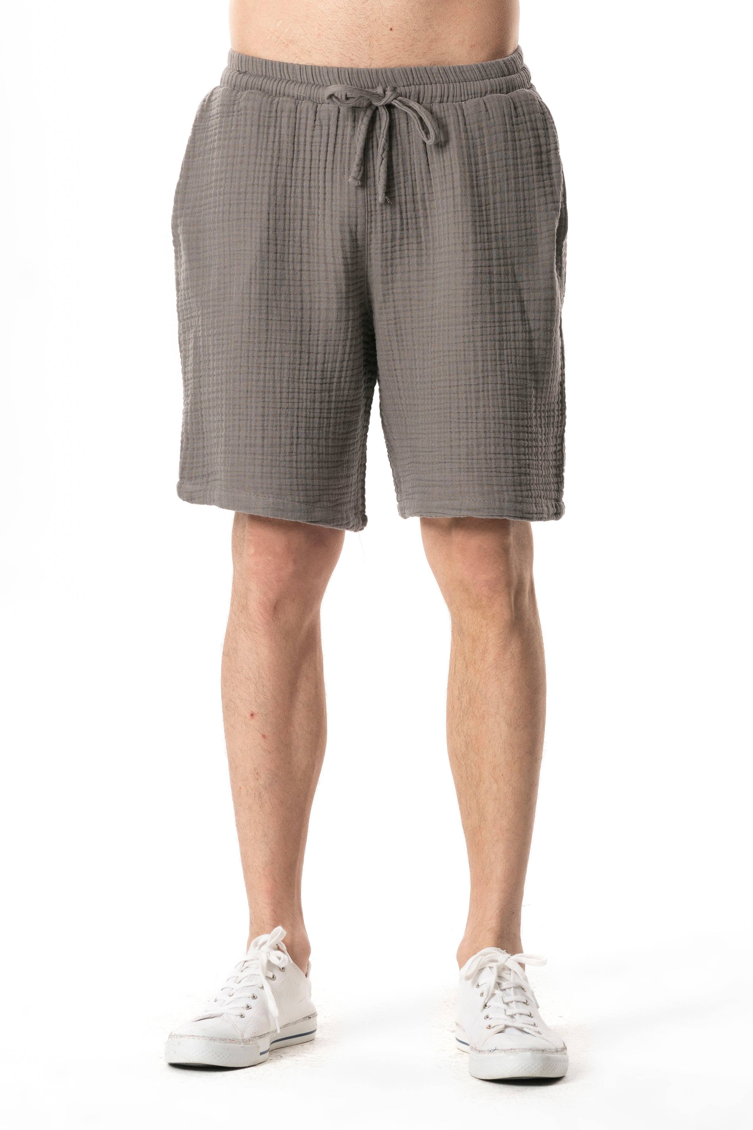 Multi Muslin Men's Shorts (161.540.28); 100% Cotton