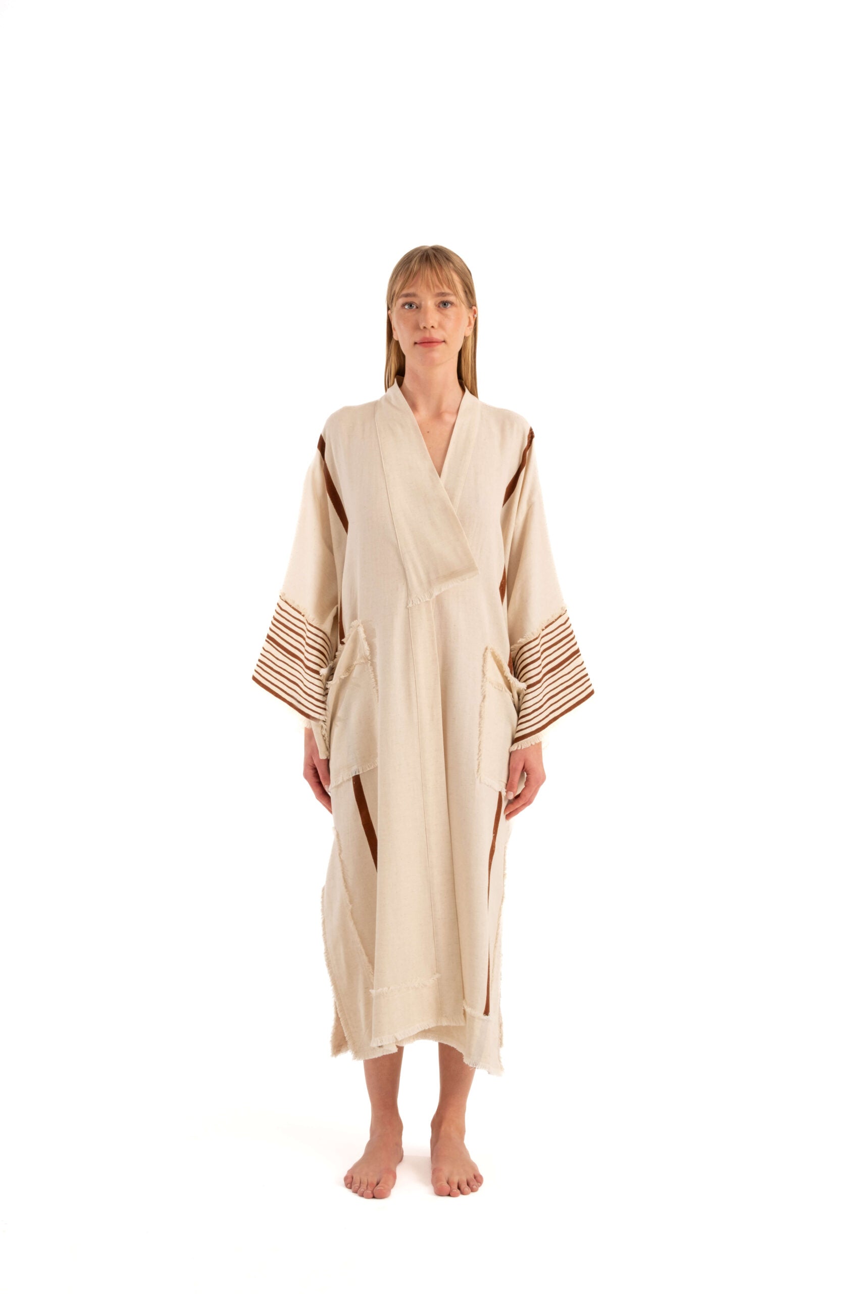 Motan Kimono (3312) 85% Cotton, 15% Linen