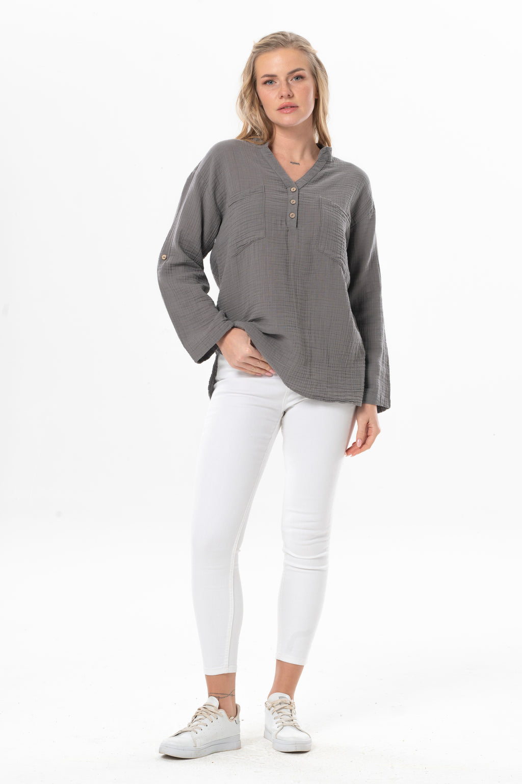 ASR Blouse (151.512.05) ; 100 % Coton