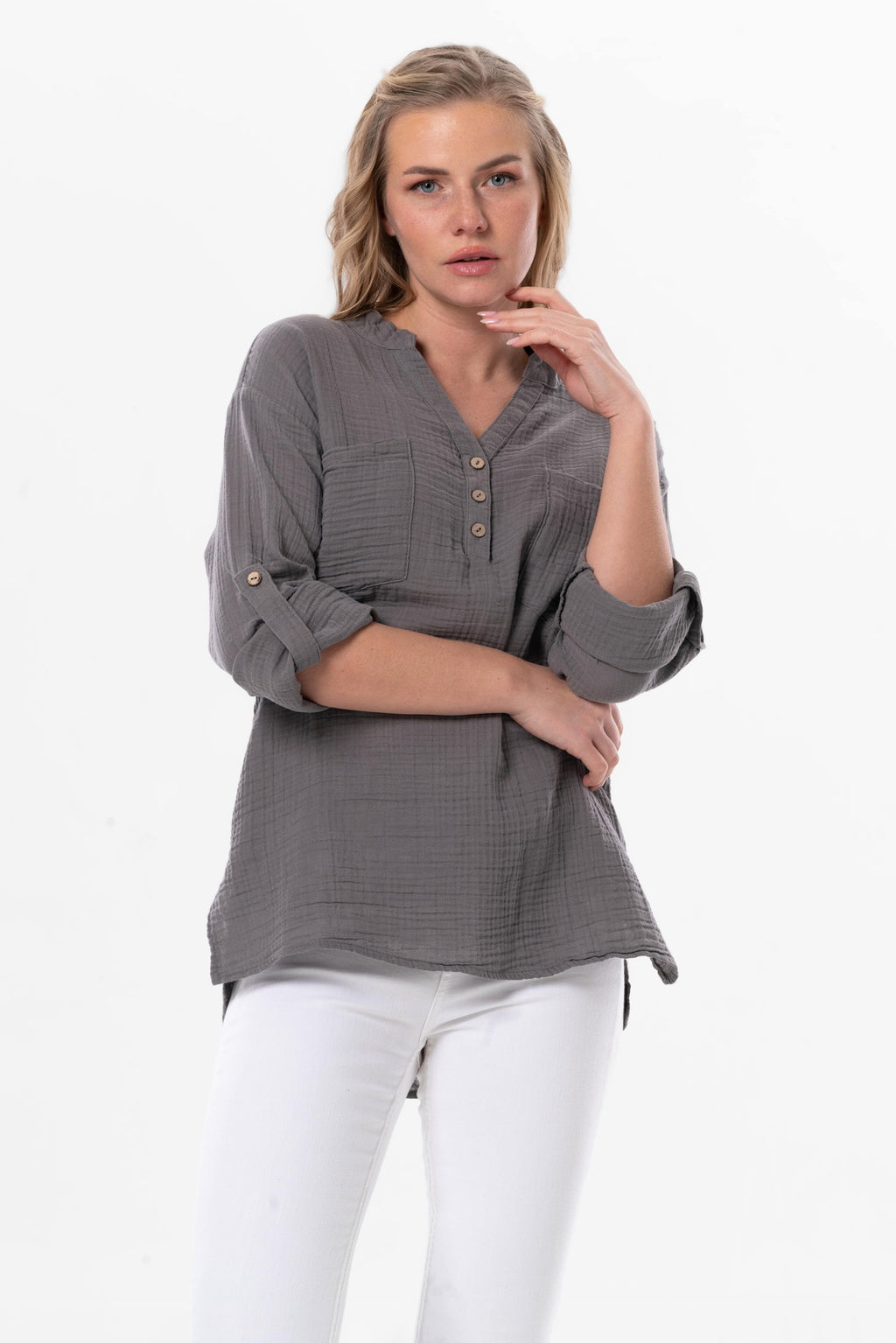 ASR Blouse (151.512.05) ; 100 % Coton