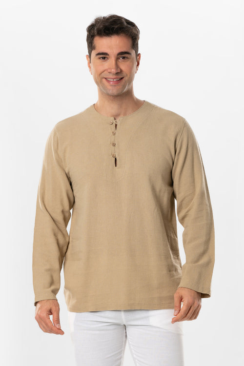 FULMARIX men's black cotton long sleeve t-shirt