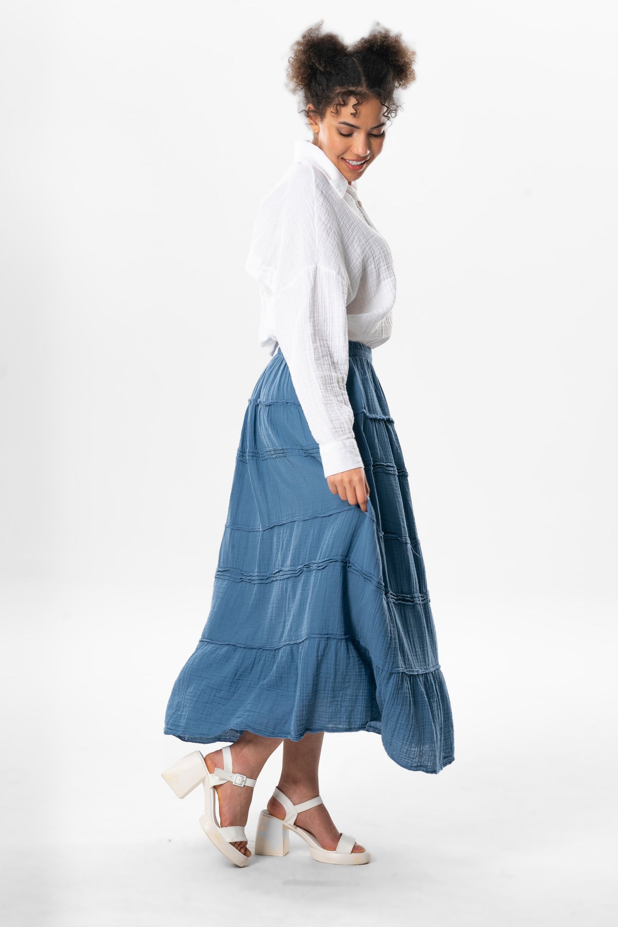BNN Long Skirt (151.530.02); 100% Cotton