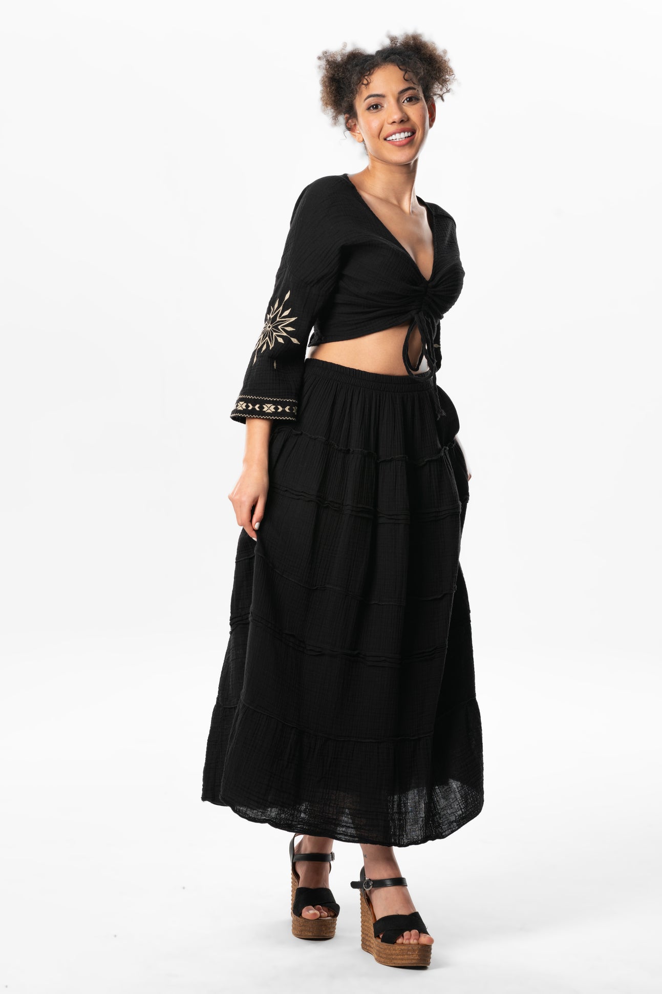 BNN Long Skirt (151.530.02); 100% Cotton