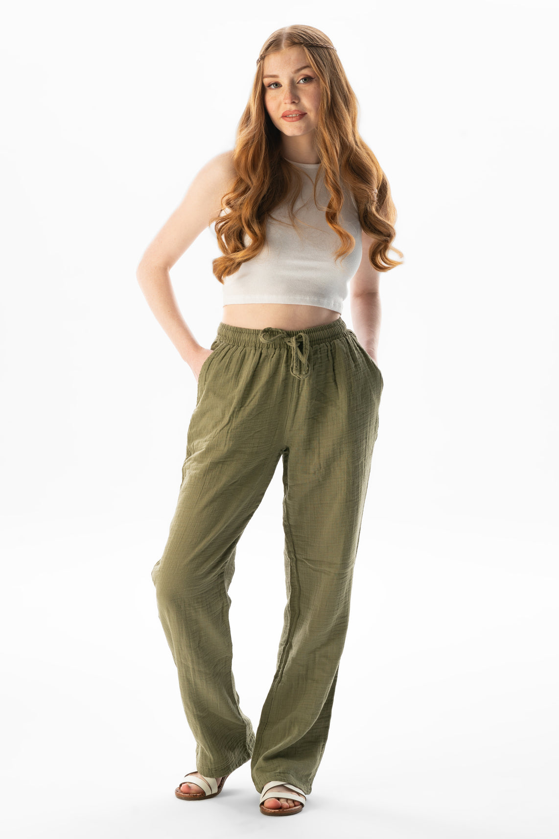 Muslin Pants (151.540.06); 100% cotton