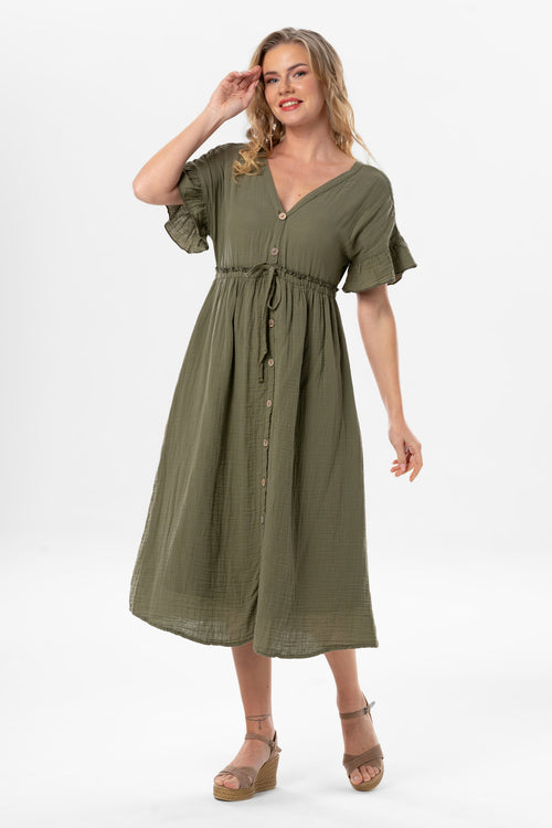 AFR Dress (151.521.03); 100% Cotton