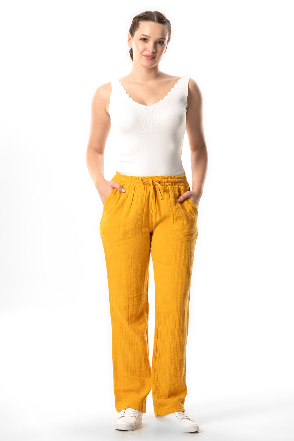 Muslin Pants (151.540.06); 100% cotton