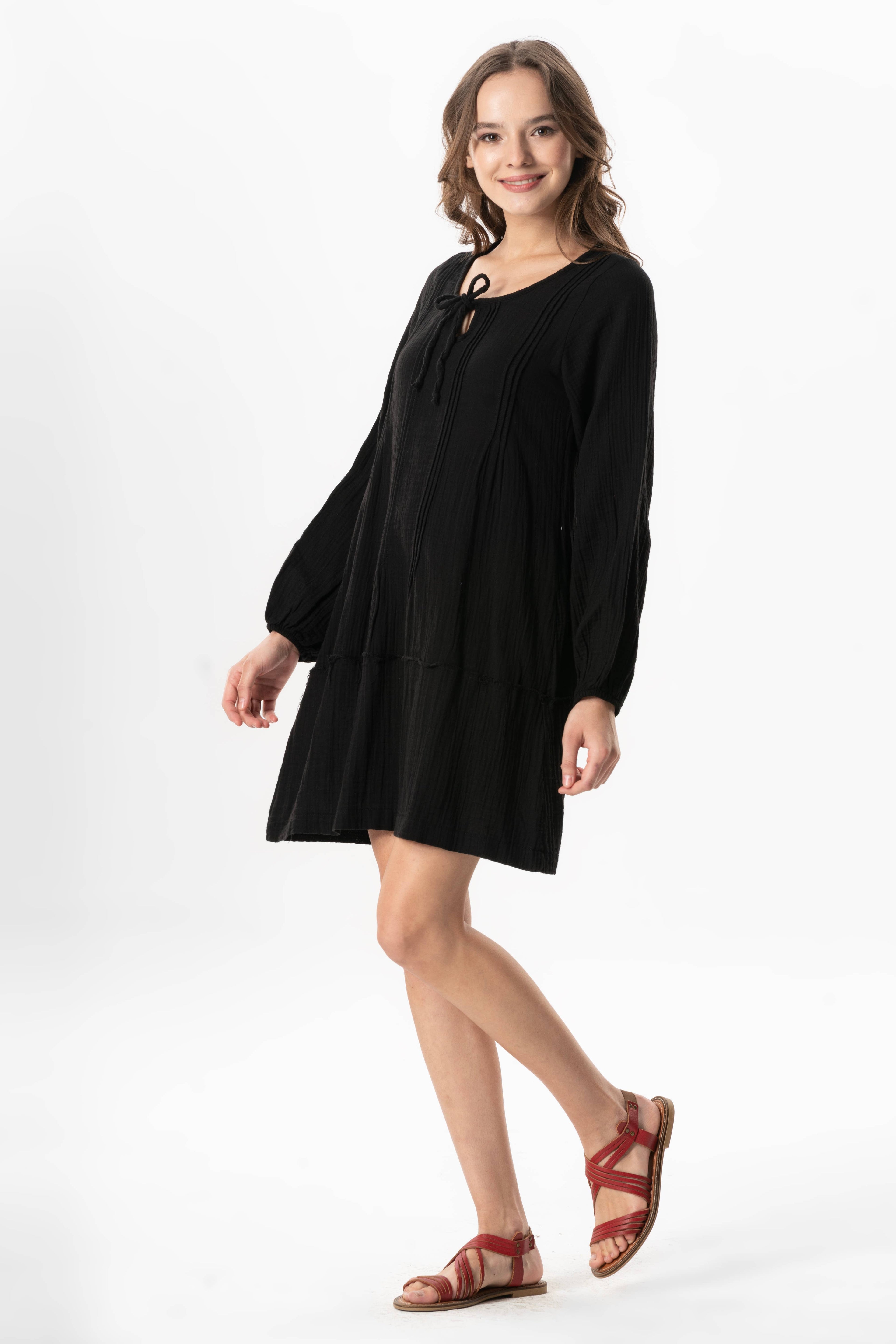 GKL Long Sleeve Dress (151.522.14); 100% Cotton
