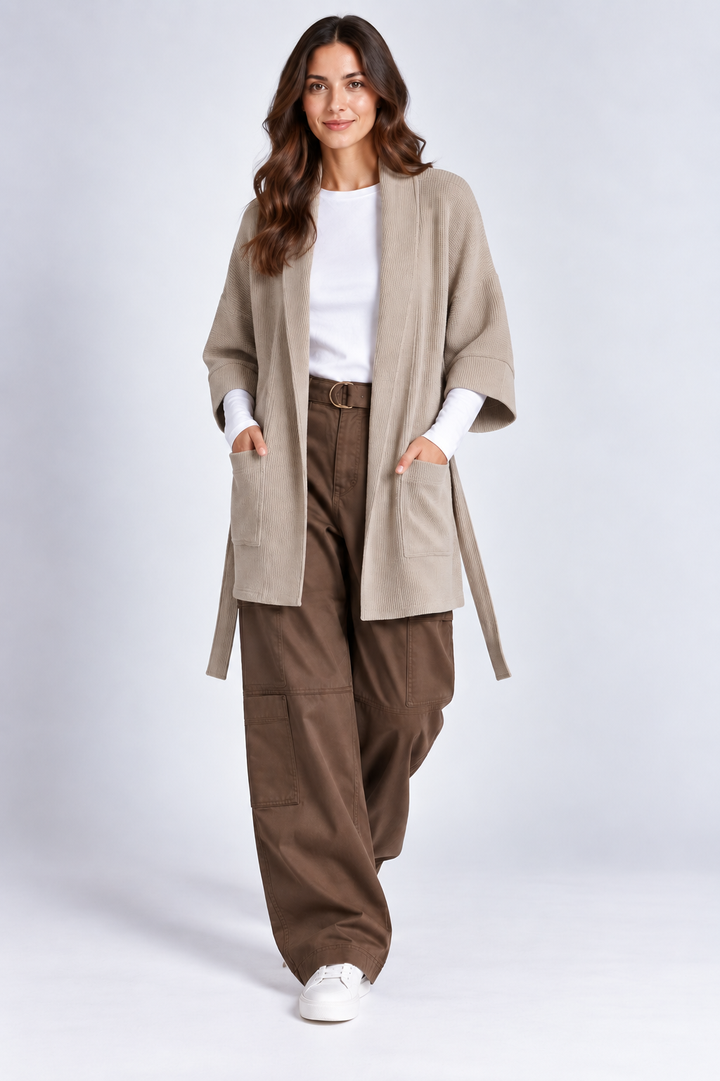 FULMARIX Unisex Cotton Cardigan