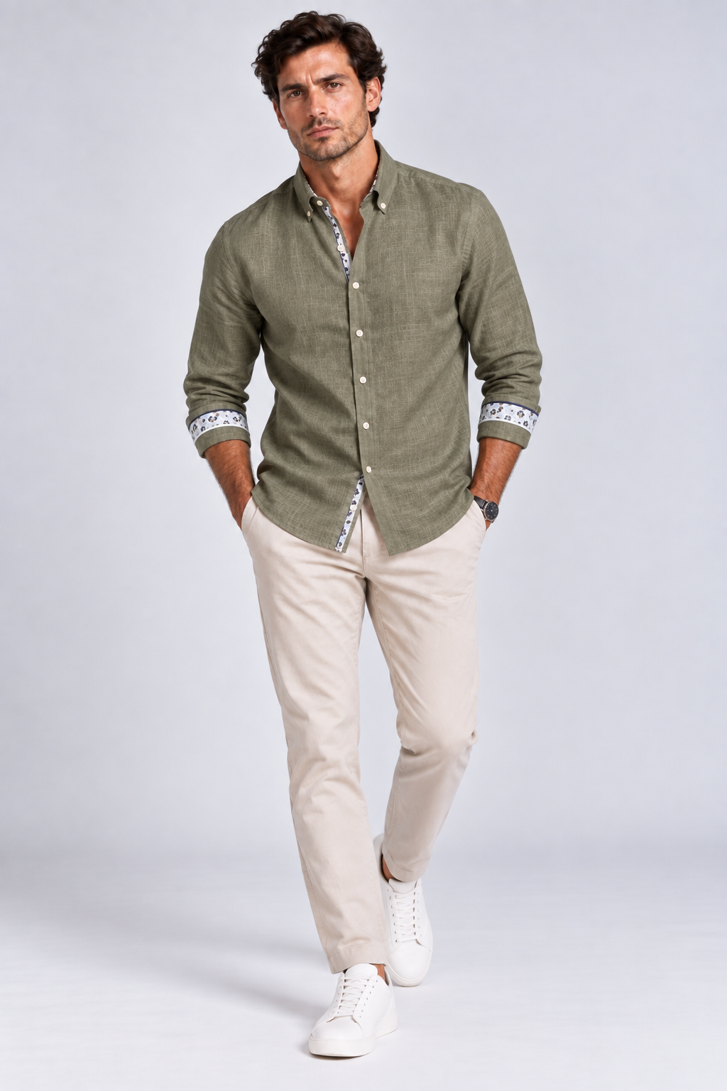 Men's Premium Linen Shirt