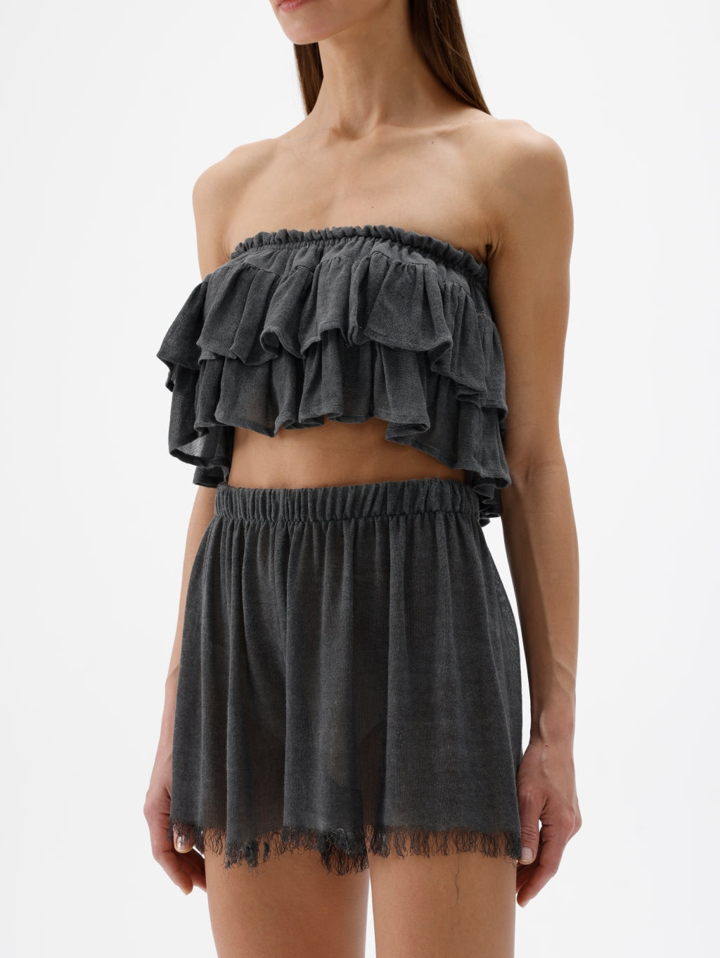 BAMBOO GREY SHORTS (3243) 70% Baumwolle, 30% Bambus