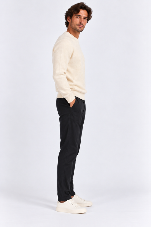 FULMARIX Men's Ribbed Cotton Trousers