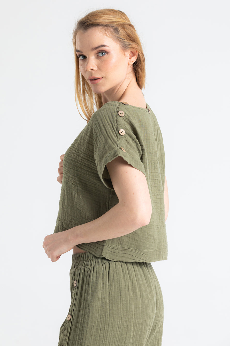 ZEL Blouse (151.511.01); 100% Cotton