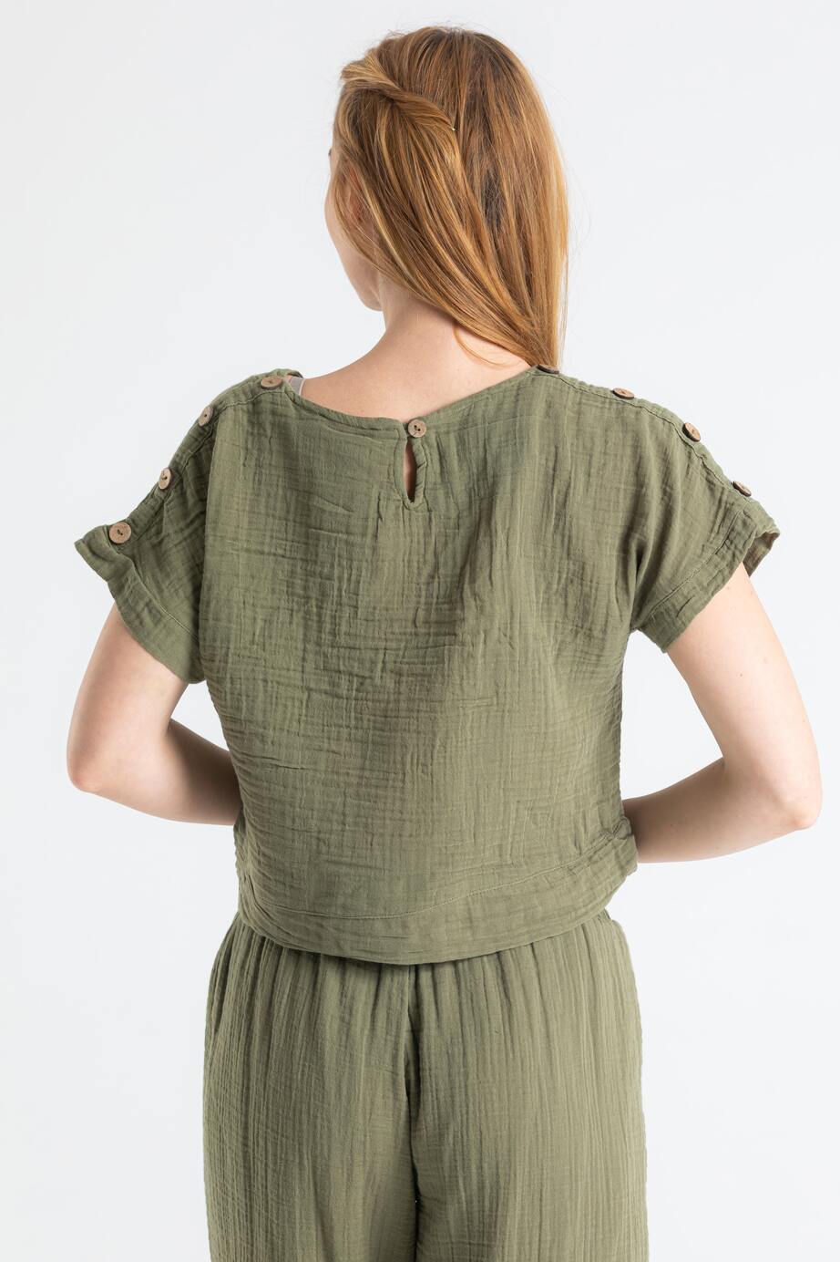 ZEL Blouse (151.511.01); 100% Cotton