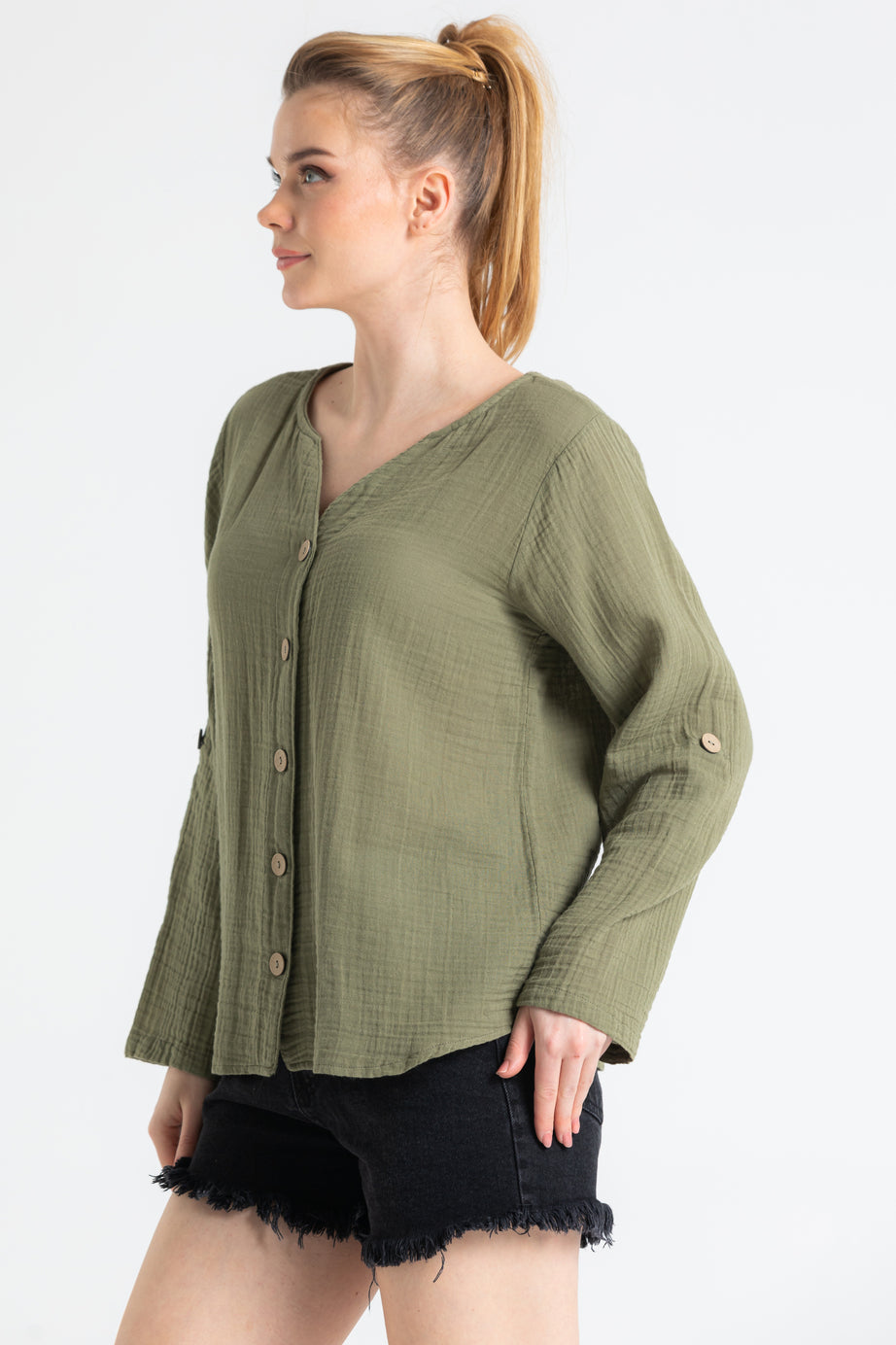 ASR Blouse (151.512.05) ; 100 % Coton