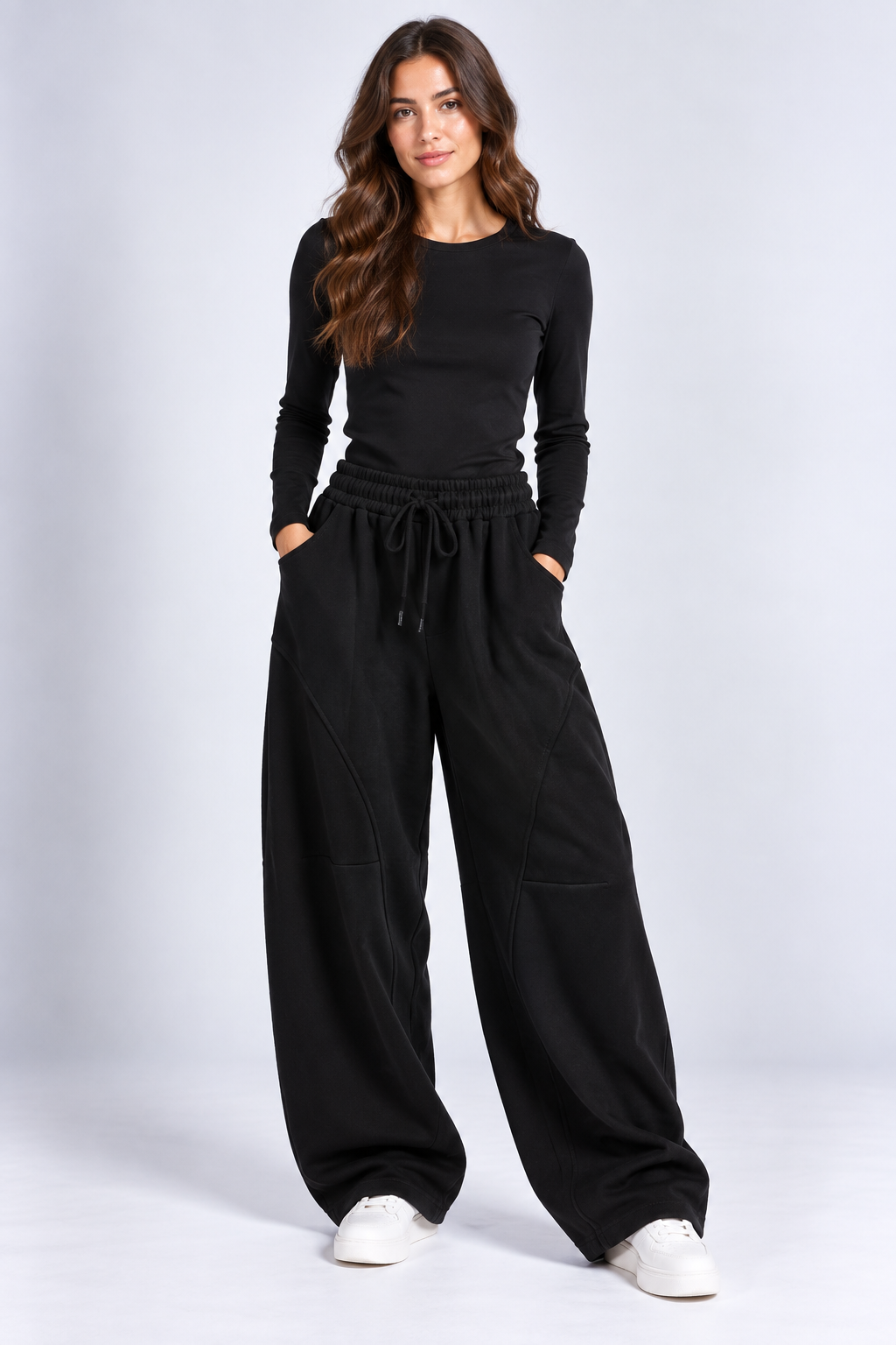 FULMARIX Women's Baggy Trousers