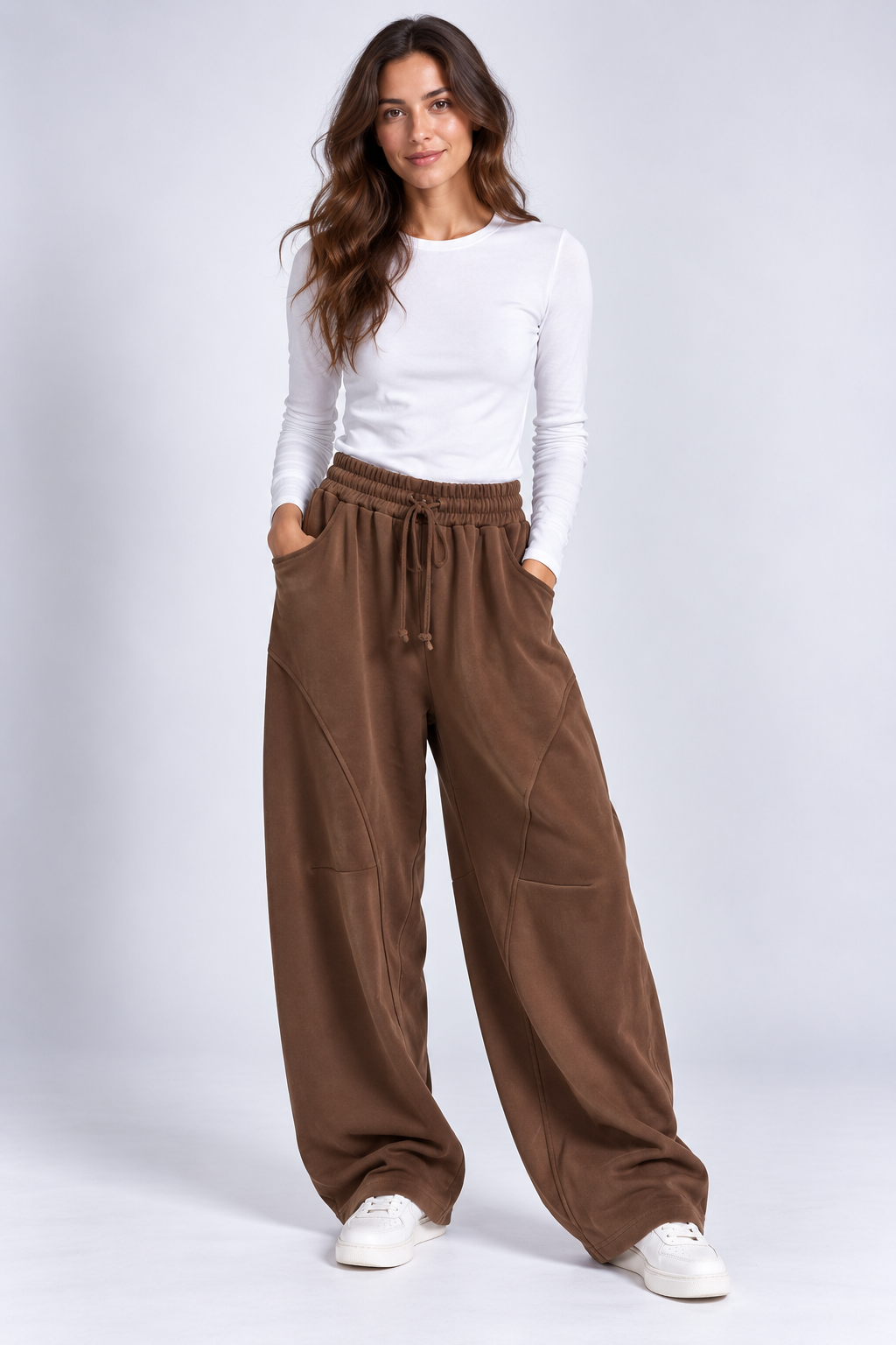 FULMARIX Women's Baggy Trousers